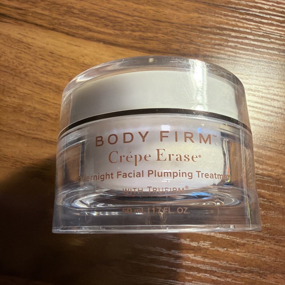 Crepe Erase Body Firm Overnight Facial Plumping Treatment 1.7 oz NEW